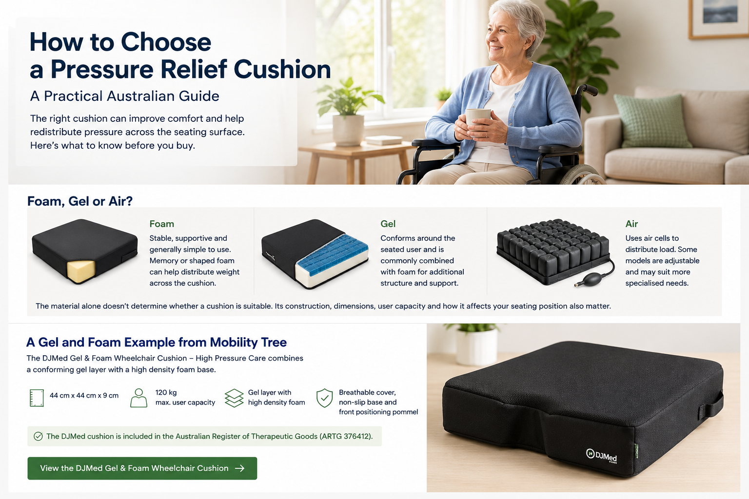 How to Choose a Pressure Relief Cushion